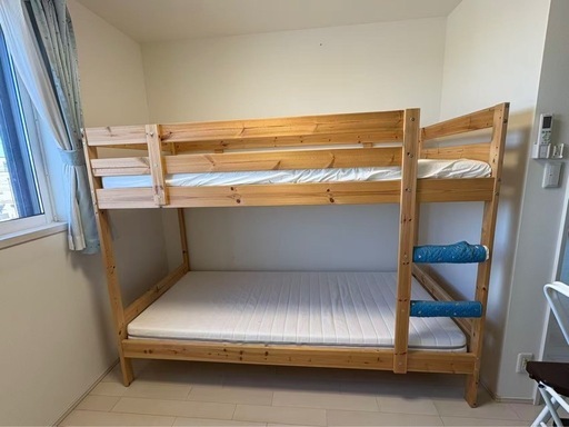 IKEA2段ベッド　マットレス付き