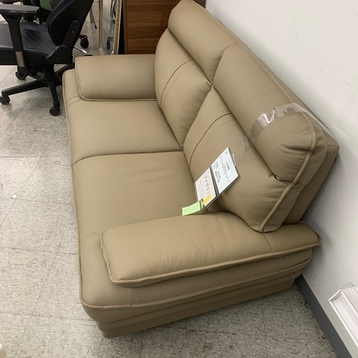 【軽トラック無料貸出！】大川家具　2人掛けソファー