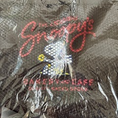 SNOOPY フラップ型メッシュリュックの画像