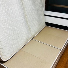 セミダブルベッドとメットレス【3月21日までに】の画像