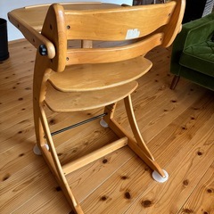 大和屋　すくすくチェア　テーブル&ガード付き　yamatoyaの画像