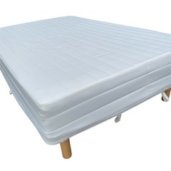 配達可【セミダブルベッド】【ポケットコイル】【管理番号0320】知の画像