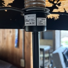 ジャンク品　フロアライトの画像