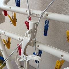 洗濯干しの画像