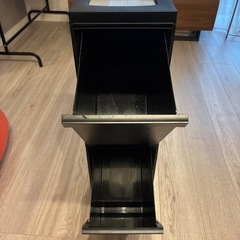 キャスター付き 2段式ゴミ箱の画像