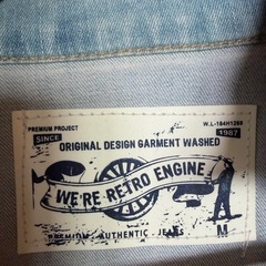 【値下げしました】アダムスジャグラー デニムジャケットの画像