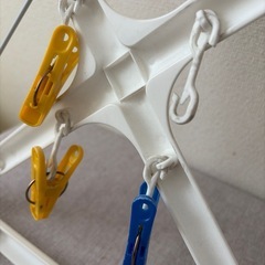 洗濯干しの画像