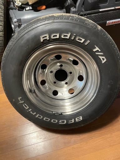 PCD127 5H   シボレーアメ車ホイール　USホイール　BFタイヤ付き　