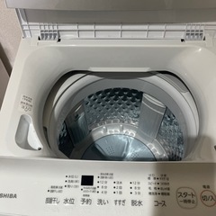 洗濯機　toshiba  AW-5GA2の画像