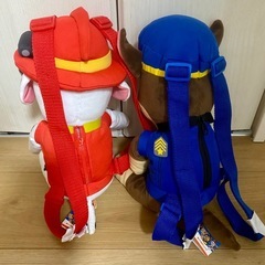 パウパトロール  ぬいぐるみリュックの画像