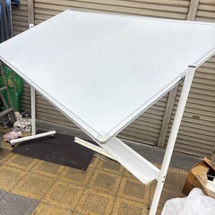 キャスター付き ホワイトボード 両面仕様 オフィス 事務用品の画像