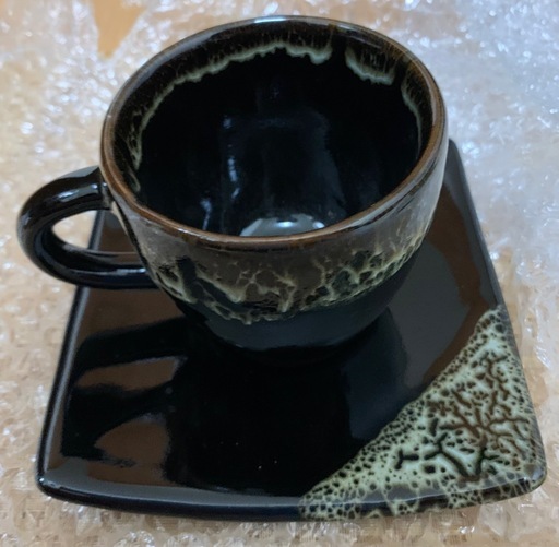 真右ェ門窯　珈琲碗　2点セット