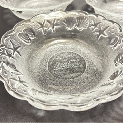 コカコーラ　ガラス皿6枚セットの画像