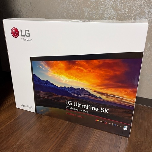 【中古品】
LG U rtra Fine 5K Moniter