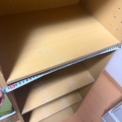 ニトリ　大容量の収納可能　カラーボックスの画像