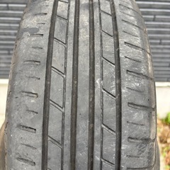 廃タイヤ　165/55R15  転がし用にどうぞの画像
