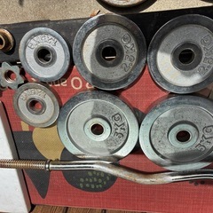 ダンベル　バーベル　ベンチプレスまとめ売りの画像
