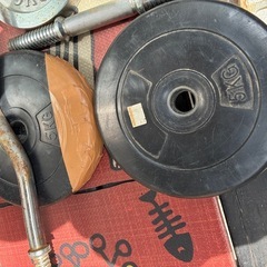 ダンベル　バーベル　ベンチプレスまとめ売りの画像