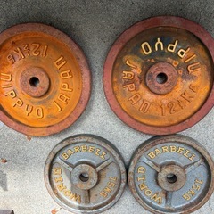 ダンベル　バーベル　ベンチプレスまとめ売りの画像