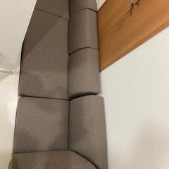 コーナーソファ　ロータイプの画像