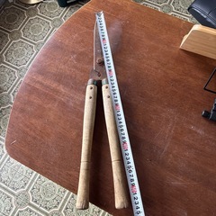 【刃欠けなし・動作良好】刈込鋏（かりこみばさみ） 庭木・生垣の剪定に！の画像