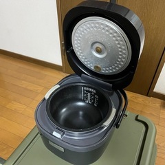 【3合炊き炊飯器】SHARP KS-C5E 黒釜・パン調理機能付・動作確認済の画像
