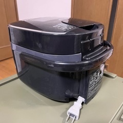 【3合炊き炊飯器】SHARP KS-C5E 黒釜・パン調理機能付・動作確認済の画像