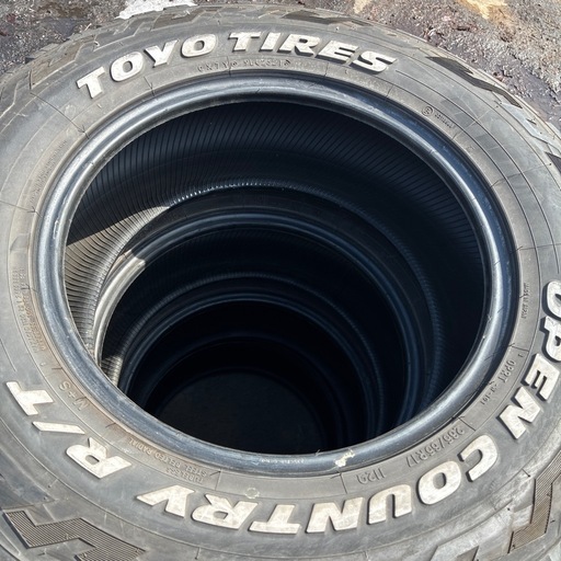 値下げ！希少　TOYO TIRE  オープンカントリーRT4本セット