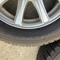 スタッドレスタイヤ❗️4本ホイール付き❗️バリ溝❗️の画像