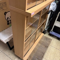 本棚 上下分割可能 使用感ありの画像