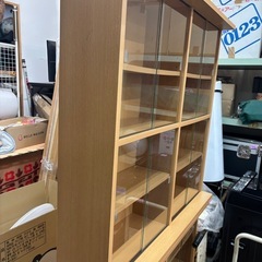 本棚 上下分割可能 使用感ありの画像