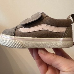 VASN オールドスクール　mocha/pink  12.5cmの画像