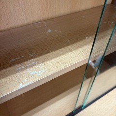 本棚 上下分割可能 使用感ありの画像