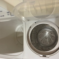 アクア　AQUA 二槽式洗濯機 AQW-N550 5.5kg 2016年製の画像