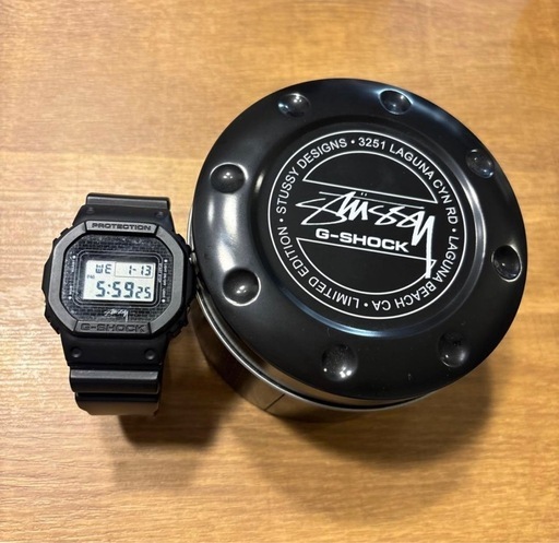 最終値下げ中G-SHOCK 腕時計 限定モデル STUSSY LIMITED EDITION DW-5600コラボ品