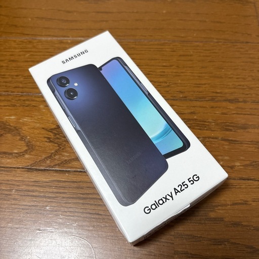 GalaxyA25 5G 黒　新品未使用品
