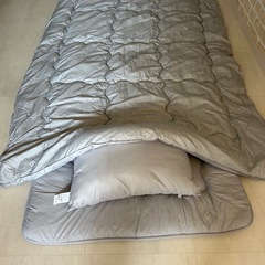 ニトリ布団三点セットの画像