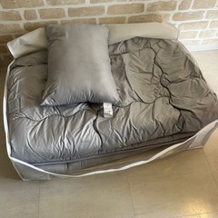 ニトリ布団三点セットの画像