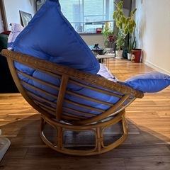 ラタン ソファー 1人掛けの画像