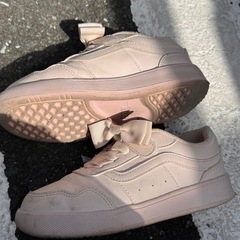 VANS 20cm 女の子　スニーカー　ピンクの画像