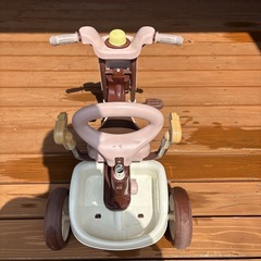 iimo 三輪車 コンフォートブラウンの画像