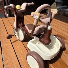 iimo 三輪車 コンフォートブラウンの画像