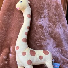 キリンのぬいぐるみの画像