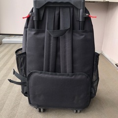 キャプテンスタッグ　リュック式キャリー ブラック CS-1242BKの画像