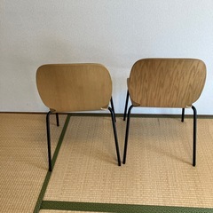 IKEA ダイニングチェア2脚　の画像