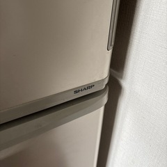 SHARP 冷蔵庫　両開き　350リットルの画像