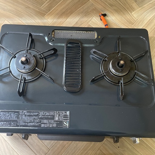 Paloma IC-S37BM-2R 2023年製 パロマ LPガス用 ガステーブル ガスコンロ コンロ 右強火 水無しグリル 家電用品 食卓用
品