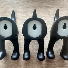 イケア　わんこか猫のおしりフックの画像