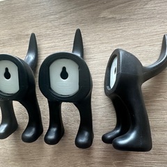 イケア　わんこか猫のおしりフックの画像