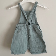 【ZARA】ショートオーバーオール　80cmの画像